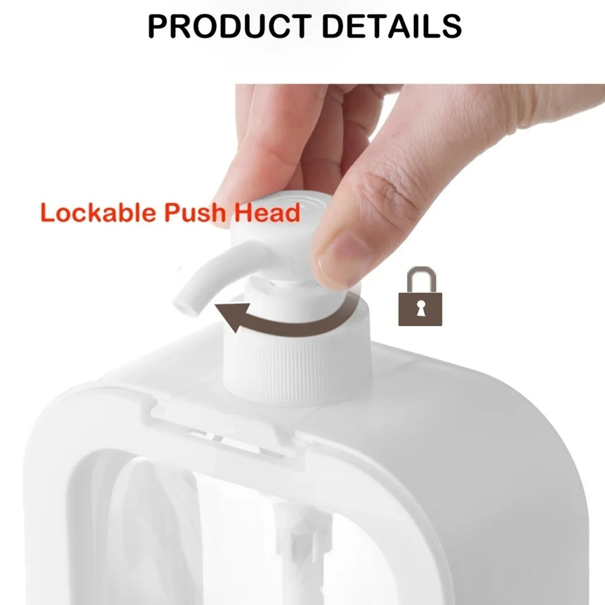 Soap Dispenser – Refillable, Stylish Bathroom & Kitchen Accessory - Shop Modiqa