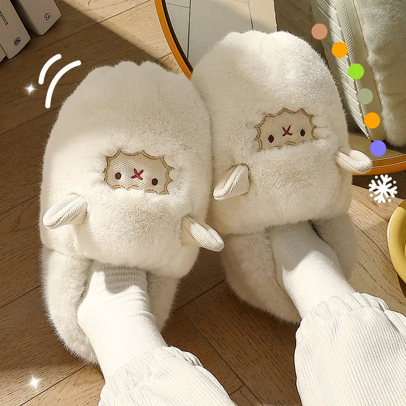 Cozy Warm Indoor Non-Skid Slippers